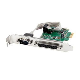 OEM PCI-E LPT &amp; Serieel Adapter PCI-Express