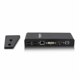 Eminent EM1500 USB 3.0 (3.1 Gen 1) Type-A notebook dock &amp; poortreplicator