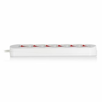 Ewent EW3933 Binnen 1.5m Rood, Wit power uitbreiding