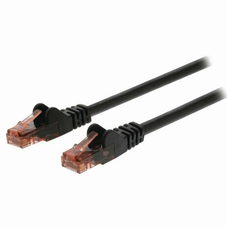 Nedis CCGP85200BK15 netwerkkabel Zwart 1,5 m Cat6 U/UTP (UTP)