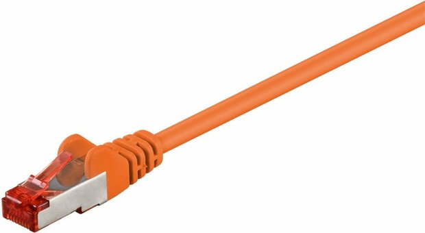 Nedis CCGP85221OG20 netwerkkabel Oranje 2 m Cat6 S/FTP (S-STP)