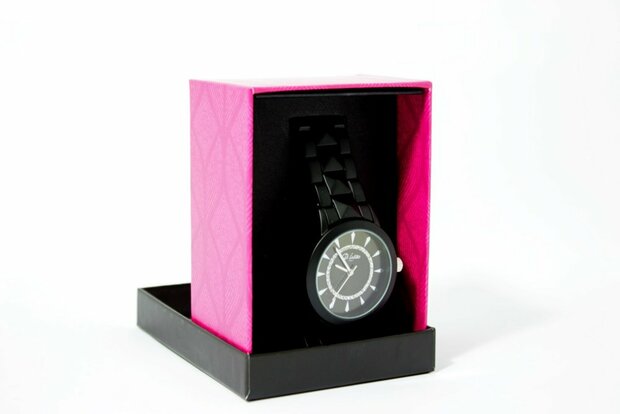 Di Lusso dames horloge - Zwart