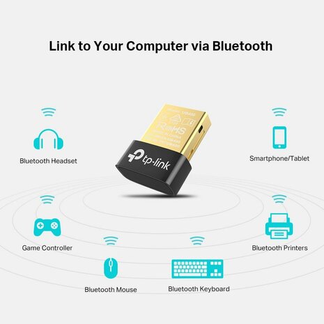 TP-LINK UB400 interfacekaart/-adapter Bluetooth