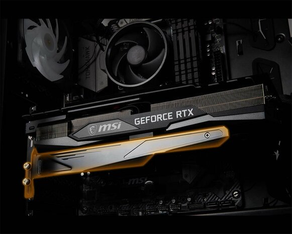 MSI GeForce RTX 3060 TI Gaming Z Trio LHR | 8GB GDDR6 VRAM | Videokaart | GPU | Nvidia