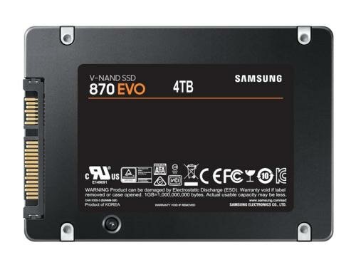 Samsung 870 EVO | 4TB SATA SSD | 2.5'' | 560MB/s