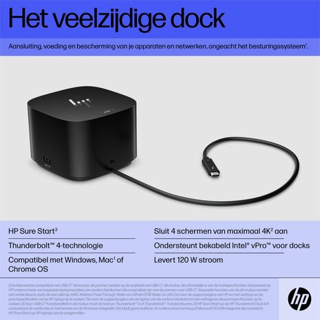 HP Thunderbolt Docking Station G4 120W