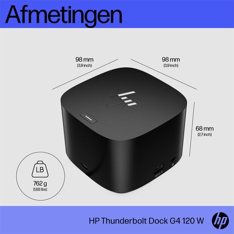 HP Thunderbolt Docking Station G4 120W