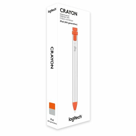 Logitech Crayon stylus-pen 20 g Oranje, Wit