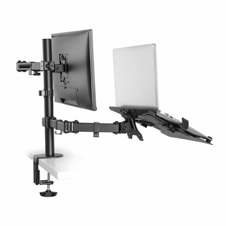 ACT AC8305 notebookstandaard Notebook & monitorarm Zwart 39,6 cm (15.6")