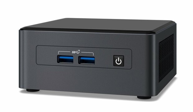 Intel NUC 11 Pro UCFF Zwart i3-1115G4