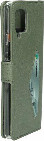 Mobiparts Classic Wallet Case Samsung Galaxy A42 (2020) Stone Green