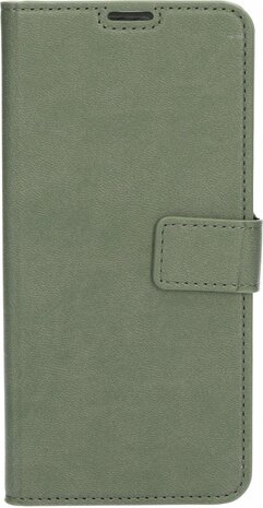 Mobiparts Classic Wallet Case Samsung Galaxy A12 (2021) Stone Green