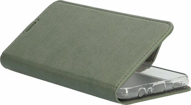 Mobiparts Classic Wallet Case Samsung Galaxy A12 (2021) Stone Green