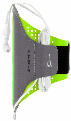 Mobiparts Comfort Fit Sport Armband Apple iPhone 6, iPhone 6S, iPhone 7, iPhone 8 Neon Green