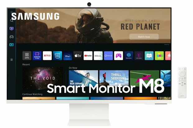 Samsung LS32BM801UU 81,3 cm (32") 3840 x 2160 Pixels 4K Ultra HD Wit