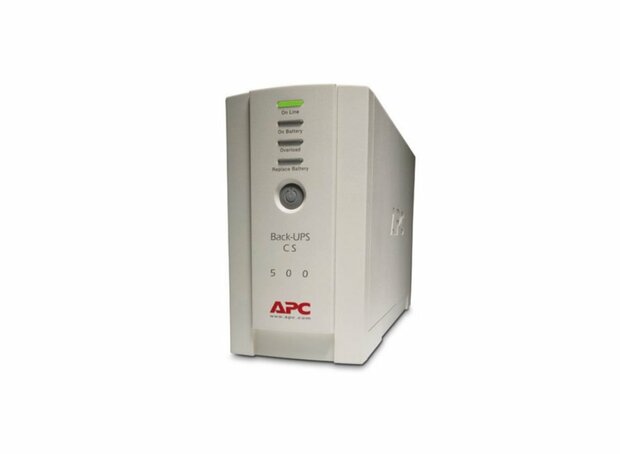 APC Back-UPS 500VA noodstroomvoeding 4x C13 uitgang, USB