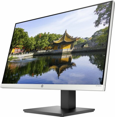 HP 24mq 60,5 cm (23.8") 2560 x 1440 Pixels Quad HD LCD Zwart, Zilver