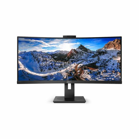 Philips P Line 346P1CRH/00 LED display 86,4 cm (34") 3440 x 1440 Pixels UltraWide Quad HD Zwart