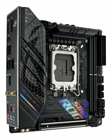 ASUS ROG STRIX B760-I GAMING WIFI | Socket LGA 1700 | Intel B760 | 2xDDR5 | Mini-ITX | Moederbord