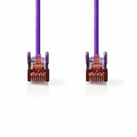 Nedis CCGP85221VT20 netwerkkabel Violet 2 m Cat6 S/FTP (S-STP)