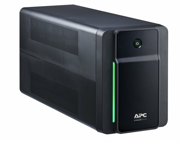 APC Back-UPS BX1600MI Noodstroomvoeding - 1600VA, 6x C13, USB