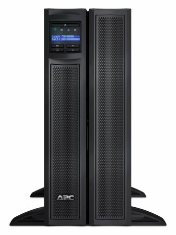 APC Smart-UPS X SMX2200HV Noodstroomvoeding - 2200VA, 8x C13, 2x C19 uitgang, USB, short depth