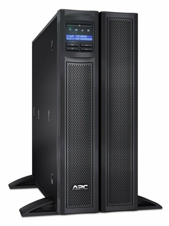 APC Smart-UPS X SMX2200HV Noodstroomvoeding - 2200VA, 8x C13, 2x C19 uitgang, USB, short depth