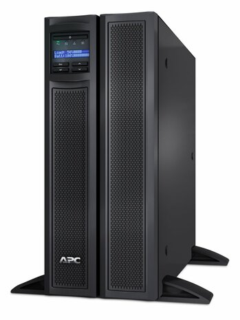 APC Smart-UPS X SMX2200HV Noodstroomvoeding - 2200VA, 8x C13, 2x C19 uitgang, USB, short depth