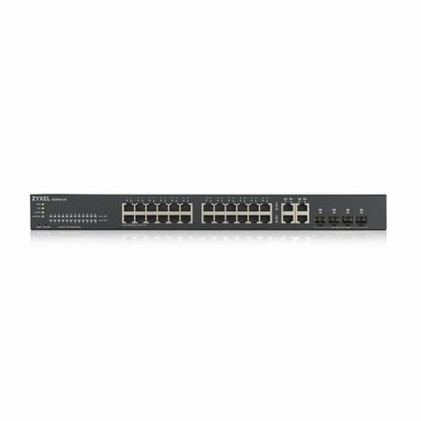 Zyxel GS1920-24V2 Managed Gigabit Ethernet (10/100/1000) Zwart