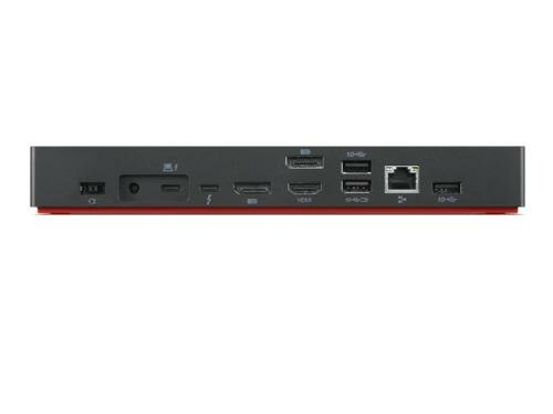 Lenovo 40B00300EU notebook dock & poortreplicator Bedraad Thunderbolt 4 Zwart, Rood