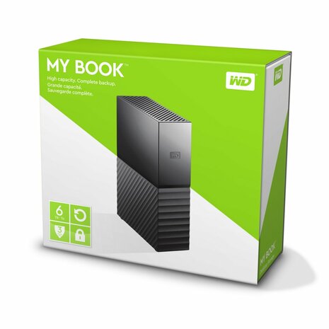 Western Digital My Book 3.5 Inch externe HDD 6TB