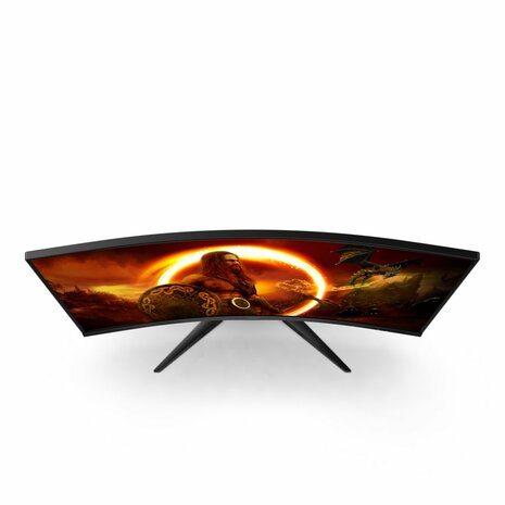 AOC G2 C32G2ZE/BK computer monitor 80 cm (31.5") 1920 x 1080 Pixels Full HD LED Zwart, Rood