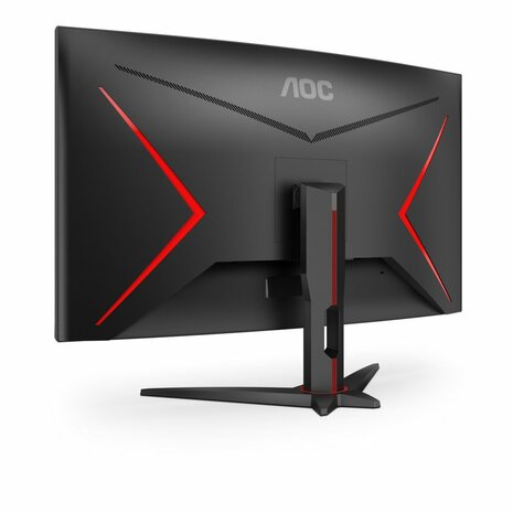 AOC G2 C32G2ZE/BK computer monitor 80 cm (31.5") 1920 x 1080 Pixels Full HD LED Zwart, Rood