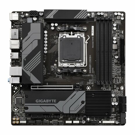 Gigabyte B650M DS3H moederbord AMD B650 Socket AM5 micro ATX