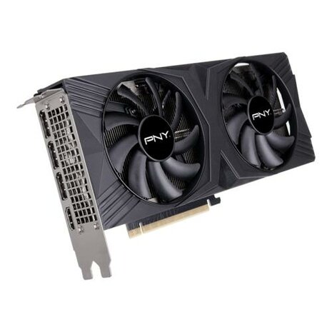 PNY VCG407012DFXPB1 videokaart NVIDIA GeForce RTX 4070 12 GB GDDR6X