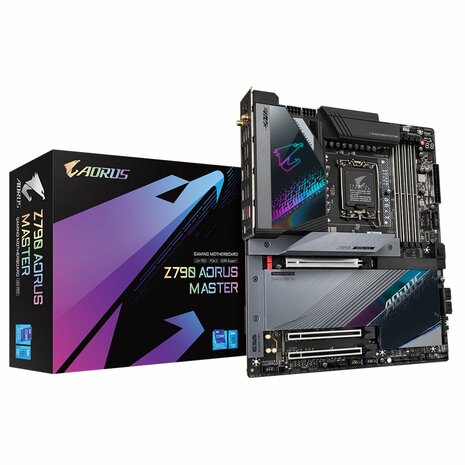 Gigabyte Z790 AORUS MASTER moederbord Intel Z790 LGA 1700 Verlengd ATX