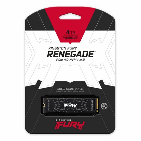 Kingston Technology FURY Renegade M.2 4 TB PCI Express 4.0 3D TLC NVMe