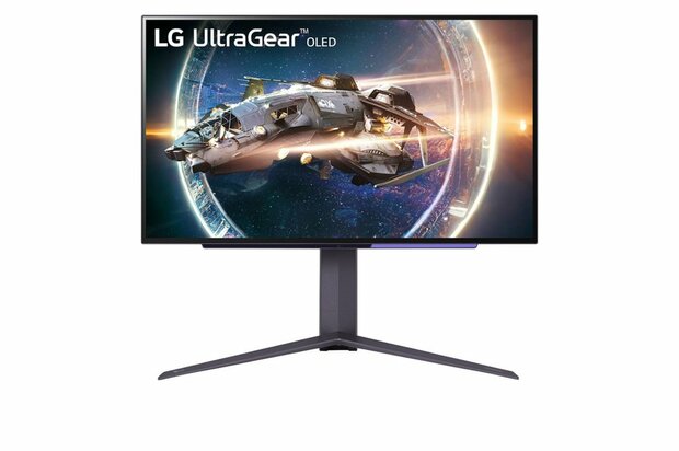 LG 27GR95QE-B computer monitor 67,3 cm (26.5") 2560 x 1440 Pixels Quad HD OLED Zwart