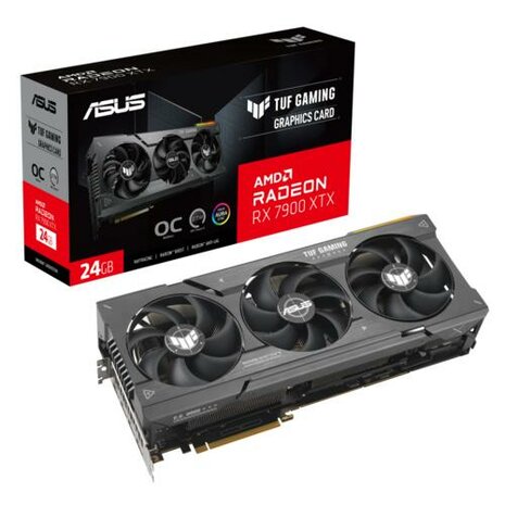 ASUS TUF Gaming Radeon RX 7900 XTX OC Edition | 24GB GDDR6 VRAM | Videokaart | GPU | AMD