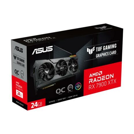 ASUS TUF Gaming Radeon RX 7900 XTX OC Edition | 24GB GDDR6 VRAM | Videokaart | GPU | AMD