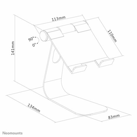 Neomounts tablet stand