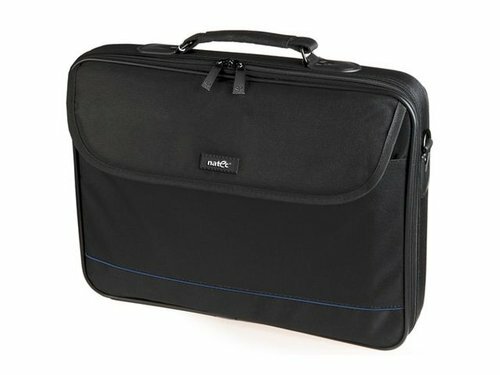 NATEC Impala notebooktas 43,9 cm (17.3") Aktetas Zwart