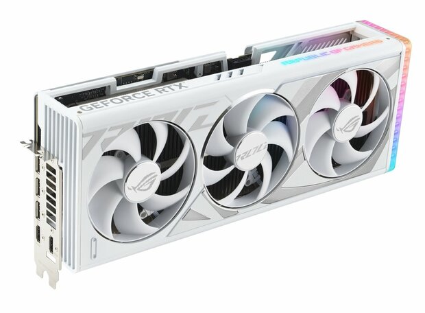 ASUS ROG -STRIX-RTX4090-O24G-WHITE NVIDIA GeForce RTX 4090 24 GB GDDR6X