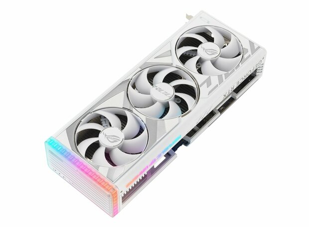 ASUS ROG -STRIX-RTX4090-O24G-WHITE NVIDIA GeForce RTX 4090 24 GB GDDR6X