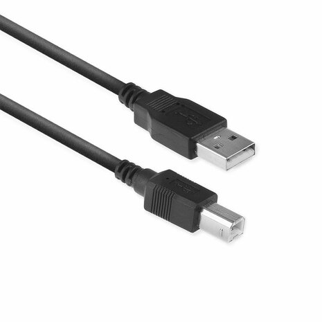 ACT AC3033 USB-kabel 3 m USB 2.0 USB A USB B Zwart