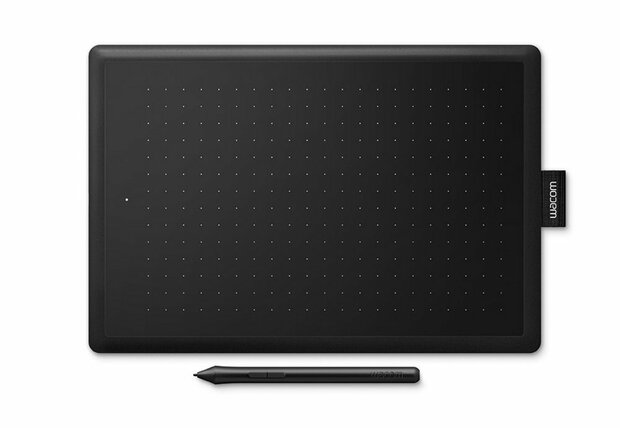 Wacom One by Small grafische tablet Zwart 2540 lpi 152 x 95 mm USB