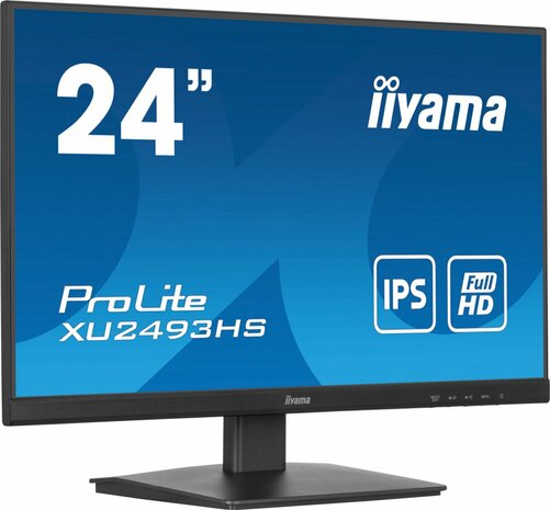 MON Iiyama 24inch Full-HD LED Zwart XU2493HS-B6 monitor