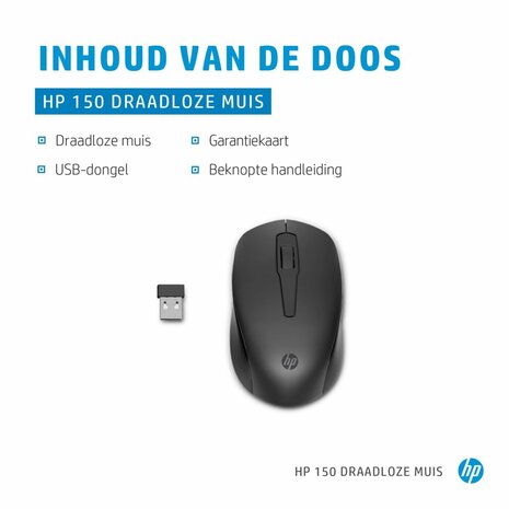 HP 150 draadloze muis