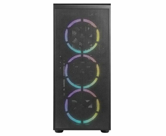 Case Azza Prima 360 Midi Tower zwart