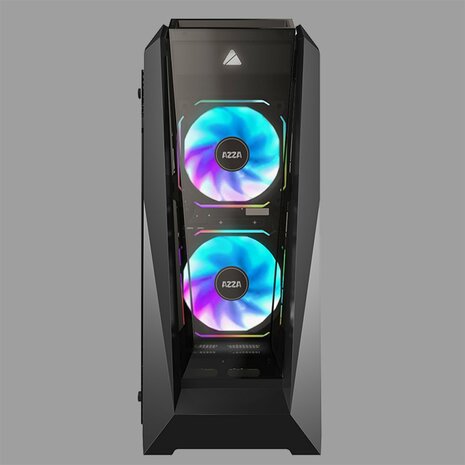 Case Azza Chroma 410B Midi Tower Zwart